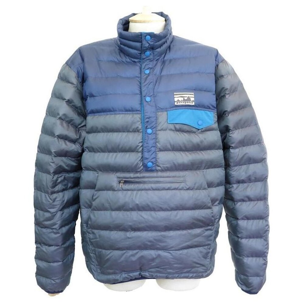Patagonia Blue Snap-T Puffer Down Men's Size L
